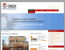 Tablet Screenshot of cnelec.org.mz